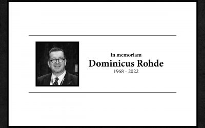 Tribute to our Founder Dominicus Rohde